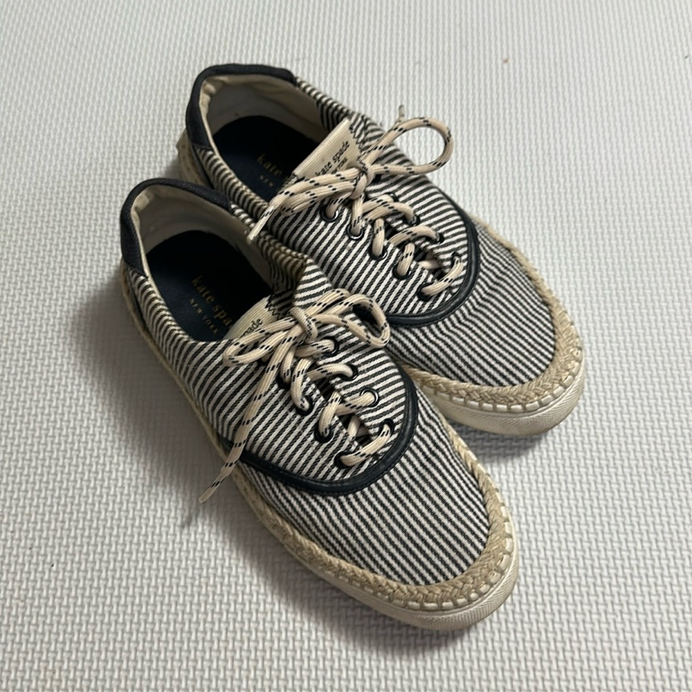 Kate Spade Women Lace Up Espadrille Sneakers size 6